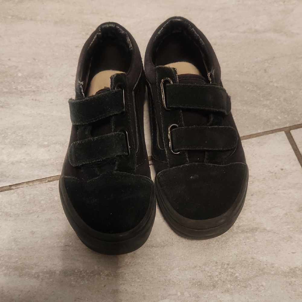 Black Velcro Sneakers